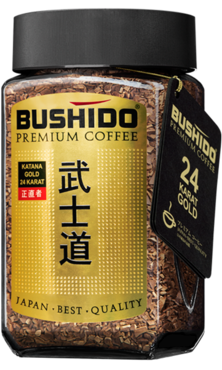 Кофе растворимый «Bushido» Katana Gold, 100 г Кофе растворимый «Bushido» Katana Gold, 100 г