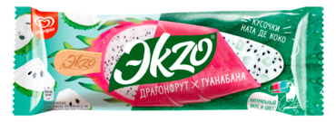 Эскимо «Ekzo» Драгонфрут-гуанабана, 70 г Эскимо «Ekzo» Драгонфрут-гуанабана, 70 г