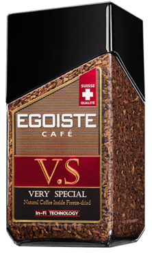 Кофе «Egoiste» V.S. молотый в растворимом, 100 г Кофе «Egoiste» V.S. молотый в растворимом, 100 г