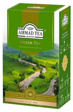 Чай зеленый «Ahmad Tea», 100 г Чай зеленый «Ahmad Tea», 100 г