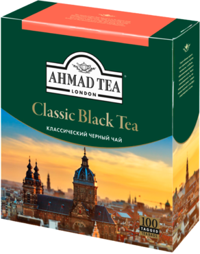 Чай черный «Ahmad Tea» Классический, 100 пакетиков Чай черный «Ahmad Tea» Классический, 100 пакетиков