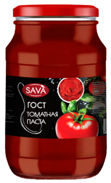 Томатная паста «Сава», 1 кг Томатная паста «Сава», 1 кг