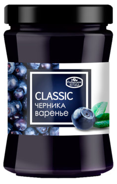 Варенье «Сибирская Ягода» черничное, 300 г Варенье «Сибирская Ягода» черничное, 300 г