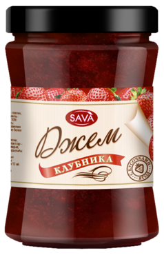 Джем «Сава» Клубничный, 300 г Джем «Сава» Клубничный, 300 г