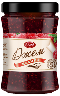 Джем «Сава» Малиновый, 300 г Джем «Сава» Малиновый, 300 г