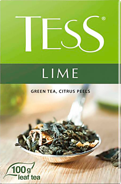 Чай зеленый «Tess» Лайм, 100 г
