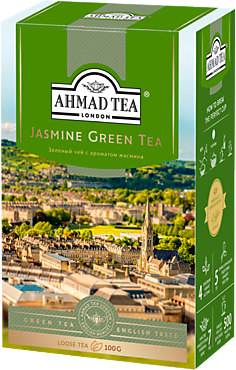 Чай зеленый «Ahmad Tea» с жасмином, 100 г