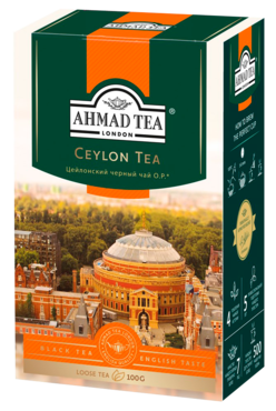 Чай черный «Ahmad Tea» Цейлонский, 100 г Чай черный «Ahmad Tea» Цейлонский, 100 г