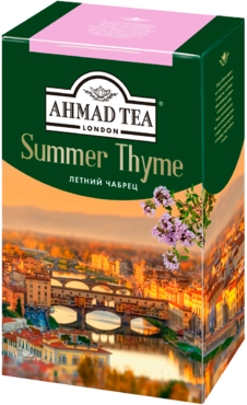 Чай черный «Ahmad Tea» Летний Чабрец, 100 г Чай черный «Ahmad Tea» Летний Чабрец, 100 г