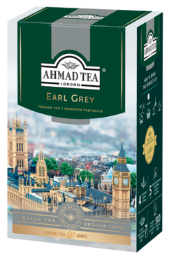 Чай черный «Ahmad Tea» с бергамотом, 100 г Чай черный «Ahmad Tea» с бергамотом, 100 г