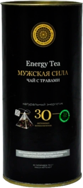 Чай черный «Фабрика здоровых продуктов» Мужская сила, 30 пирамидок Чай черный «Фабрика здоровых продуктов» Мужская сила, 30 пирамидок