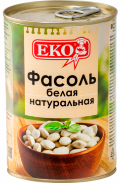 Фасоль белая «Еко» натуральная, 400 г Фасоль белая «Еко» натуральная, 400 г