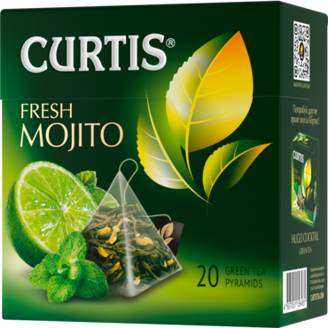 Чай зеленый «Curtis» Fresh Mojito, 20 пирамидок Чай зеленый «Curtis» Fresh Mojito, 20 пирамидок