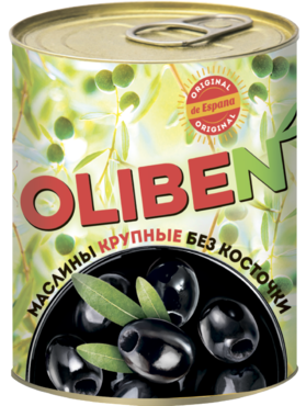 Маслины «OLIBEN» крупные, без косточки, 270 г Маслины «OLIBEN» крупные, без косточки, 270 г