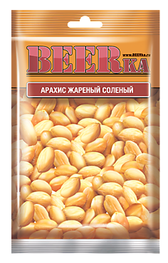 Арахис «Beerka» с солью, 90 г