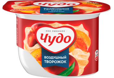 Творожный десерт 5.8% «Чудо» со вкусом персика, 85 г Творожный десерт 5.8% «Чудо» со вкусом персика, 85 г
