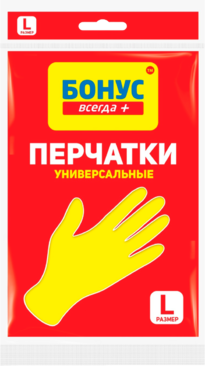 Перчатки «Бонус» Эконом, размер L Перчатки «Бонус» Эконом, размер L