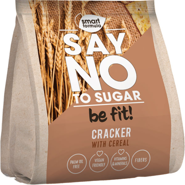 «Smart Formula», крекер Say no to sugar, со злаками, 180 г «Smart Formula», крекер Say no to sugar, со злаками, 180 г