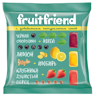 Конфеты FruitFriend (упаковка 0,5 кг) Конфеты FruitFriend (упаковка 0,5 кг)
