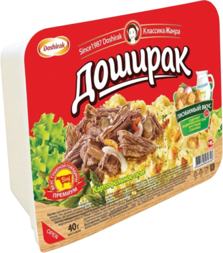 Пюре картофельное «Доширак» со вкусом тушенки, 40 г Пюре картофельное «Доширак» со вкусом тушенки, 40 г