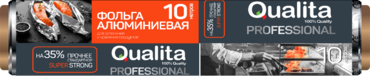 Фольга алюминиевая «Qualita» STRONG 10м Фольга алюминиевая «Qualita» STRONG 10м