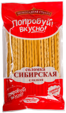 Соломка «Шоколадная страна» «Сибирская», сладкая, 350 г Соломка «Шоколадная страна» «Сибирская», сладкая, 350 г