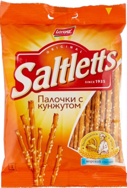 Палочки «Saltletts» с кунжутом, 60 г Палочки «Saltletts» с кунжутом, 60 г