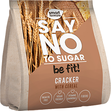 Крекер «Smart Formula» Say no to sugar, со злаками, 180 г