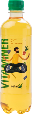 Напиток витаминизированный «VITAMINER» RELAX зеленый чай с мятой, 500 мл Напиток витаминизированный «VITAMINER» RELAX зеленый чай с мятой, 500 мл