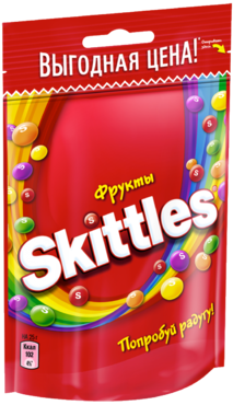 Конфета жевательная «Skittles» Фрукты, 70 г Конфета жевательная «Skittles» Фрукты, 70 г