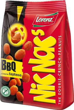 Арахис «NicNacs» со вкусом Барбекю, 110 г Арахис «NicNacs» со вкусом Барбекю, 110 г