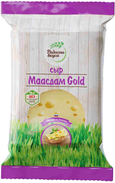 Сыр 45% «Радость вкуса» Маасдам Gold, 200 г Сыр 45% «Радость вкуса» Маасдам Gold, 200 г