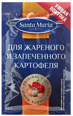 Приправа «Santa Maria» для картофеля, 13 г Приправа «Santa Maria» для картофеля, 13 г