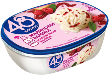 Мороженое «48 копеек» Малина, 800 мл Мороженое «48 копеек» Малина, 800 мл