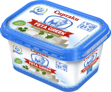 Сыр 45% «Сиртаки» Feta Greek, 400 г Сыр 45% «Сиртаки» Feta Greek, 400 г