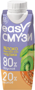 Напиток «Easy Смузи» яблоко, фруктовый микс, 250 мл Напиток «Easy Смузи» яблоко, фруктовый микс, 250 мл