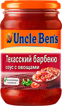 Соус «Uncle Bens» Техасский Барбекю с овощами, 210 г