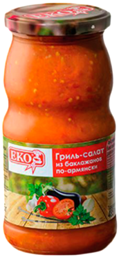Гриль-салат «EKO» из баклажанов по-армянски, 485 г Гриль-салат «EKO» из баклажанов по-армянски, 485 г
