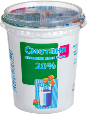 Сметана 20% «Ирмень», 400 г Сметана 20% «Ирмень», 400 г