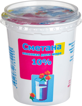 Сметана 10% «Ирмень», 400 г Сметана 10% «Ирмень», 400 г
