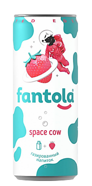Напиток газированный «Fantola» Space Cow, 330 мл