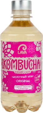 Напиток «Lava» Kombucha молочный улун Original, 330 мл Напиток «Lava» Kombucha молочный улун Original, 330 мл
