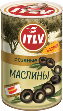 Маслины «ITLV» резаные, 314 мл Маслины «ITLV» резаные, 314 мл