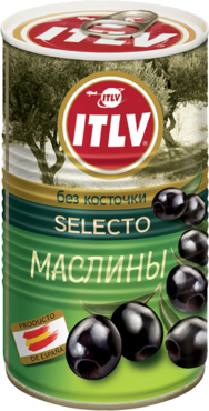 Маслины «ITLV» Selecto, 370 мл Маслины «ITLV» Selecto, 370 мл