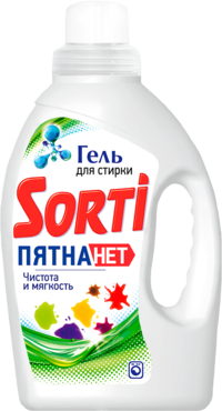 Гель для стирки «Sorti» Пятна нет, 2 кг Гель для стирки «Sorti» Пятна нет, 2 кг