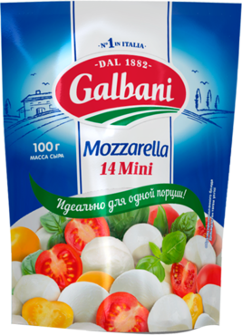 Сыр 45% «Galbani» mini моцарелла, 100 г Сыр 45% «Galbani» mini моцарелла, 100 г