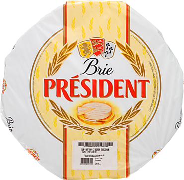 Сыр 60% «PRESIDENT» Бри с белой плесенью, 1кг