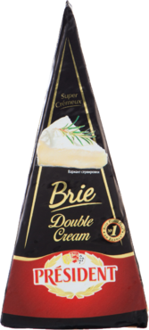 Сыр 73% «PRESIDENT» Brie Double Cream, 200 г Сыр 73% «PRESIDENT» Brie Double Cream, 200 г