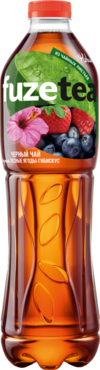 Черный чай «Fuzetea» Лесные ягоды-гибискус, 1 л Черный чай «Fuzetea» Лесные ягоды-гибискус, 1 л