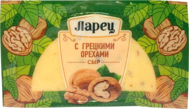 Сыр 50% «Ларец» с грецкими орехами, 245 г Сыр 50% «Ларец» с грецкими орехами, 245 г